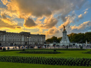 Buckingham Palace at Sunset